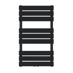 Nowoczesny grzejnik łazienkowy elektryczny Mila 900x500 czarny