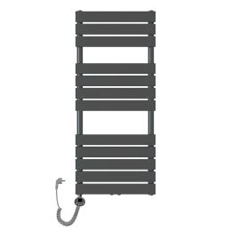 Grzejnik łazienkowy elektryczny Mila 1200x500 antracyt 1