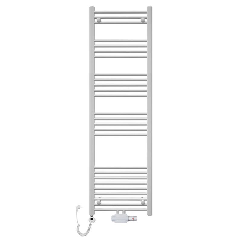Grzejnik łazienkowy wodno-elektryczny TRM 1600 biały 1 Grzejnik łazienkowy wodno-elektryczny TRM 1600 biały 1