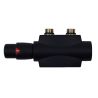 Grzejnik pionowy SQD czarny 1800 mm – stalowy, panelowy