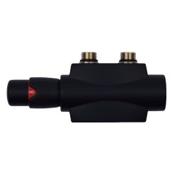 Grzejnik dekoracyjny C3 – pionowy grzejnik pokojowy czarny 1800 mm