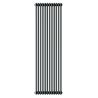 Grzejnik dekoracyjny C3 – pionowy grzejnik pokojowy czarny 1800 mm