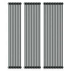 Grzejnik dekoracyjny C3 – pionowy grzejnik pokojowy czarny 1800 mm