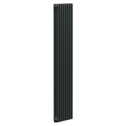 Grzejnik dekoracyjny C3 – pionowy grzejnik pokojowy czarny 1800 mm