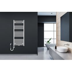 Grzejnik łazienkowy TRM 1200 biały elektryczny 18