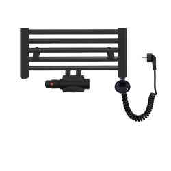 Grzejnik łazienkowy wodno-elektryczny TRM 800 czarny 4