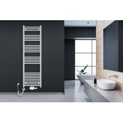 Grzejnik łazienkowy wodno-elektryczny TRM 1600 biały 6