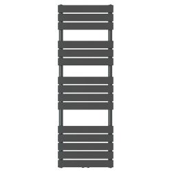Grzejnik łazienkowy wodno-elektryczny Mila 1500x500 antracyt 2