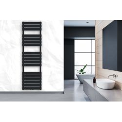 Grzejnik łazienkowy Mila 1800x500 czarny 5
