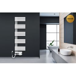 Grzejnik łazienkowy wodno-elektryczny Sophia 1510 biały