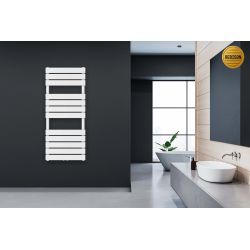 Grzejnik łazienkowy Mila 1200x500 biały