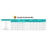 Grzejnik łazienkowy elektryczny Mila 1800x500 biały