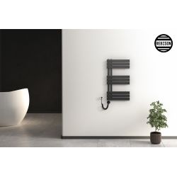 Grzejnik łazienkowy Sophia 0850 czarny elektryczny 7